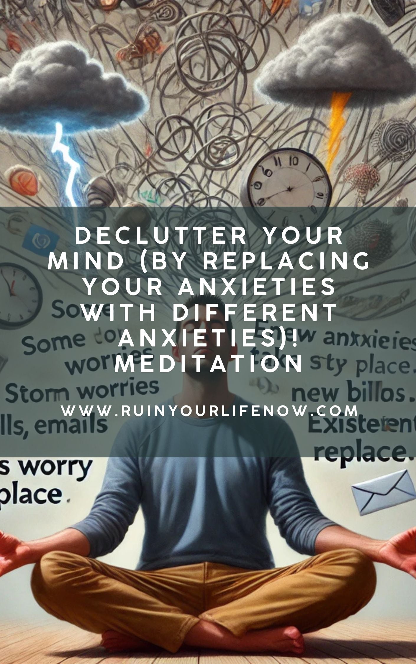 Declutter Your Mind (By Replacing Your Anxieties with Different Anxieties)